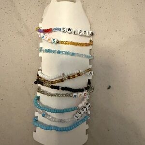 Colorful Beaded Bracelets Set